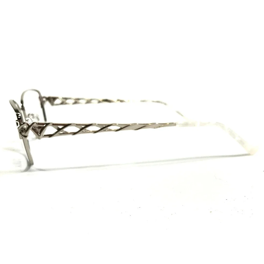 Tura Eyeglasses Frames R235 LIL Lilac Silver Cat Eye Wire Rim 55-17-140